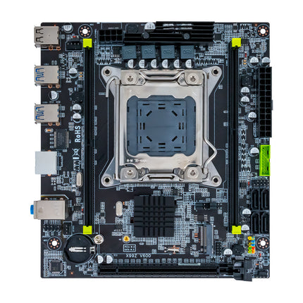 M-ATX Motherboard LGA 2011-3, DDR4 SATA III, 8 USB Ports, PCIE x 16 Discrete