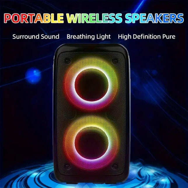 Wireless RGB Desktop Speaker With Subwoofer