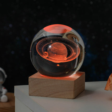 Luminous Crystal Ball Desktop Lamps