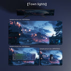 Small town lights / 250x370x2mm
