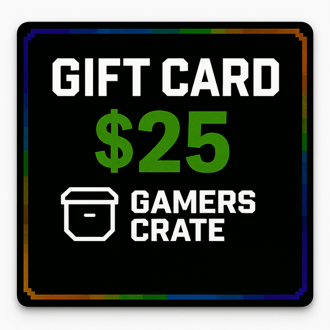 Gamers Crate $25 Digital Loot Card – Store Credit E - Gift - Gamers Crate