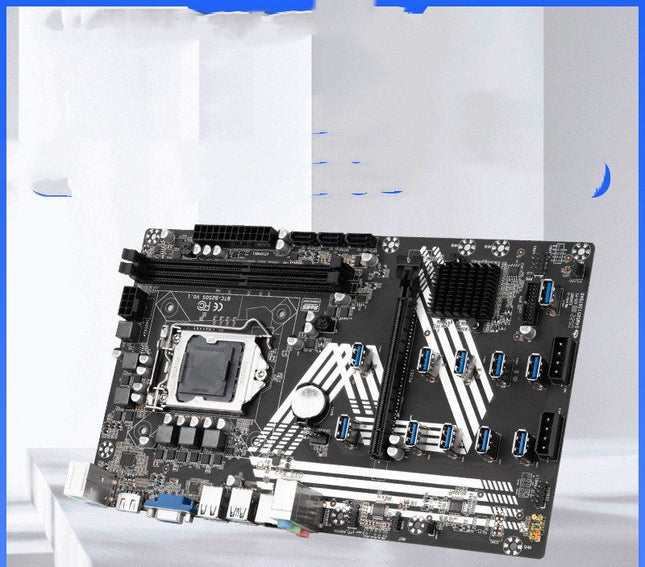 Gamers Crate Professional Mining Motherboard – Multi - GPU Gigabit Network - Gamers Crate