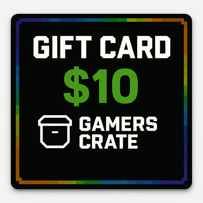 GamersCrate $10 Digital Gift Card – Store Credit for Online Purchases - Gamers Crate