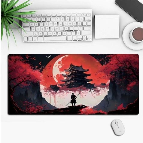 GamersCrate Anime Gaming Mouse Pad – Large Non - Slip Rubber Cloth Desk Mat - Gamers Crate
