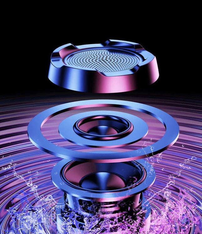 GamersCrate Bluetooth Speaker – Ambient LED Light & Portable Audio - Gamers Crate