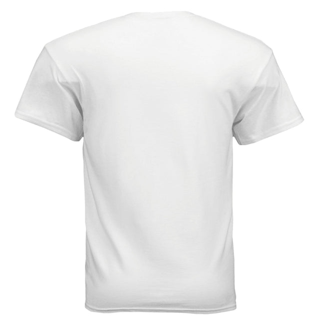 Men's cotton T-shirt with GamersCrate Charlie Kirk Debate Never Dies graphic on front