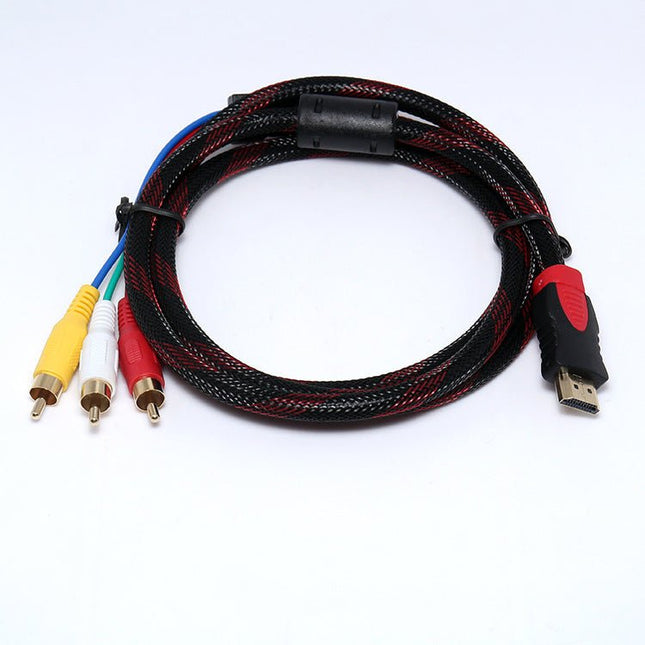 GamersCrate HDMI to AV Converter Cable – 1.5m Video Adapter Wire - Gamers Crate