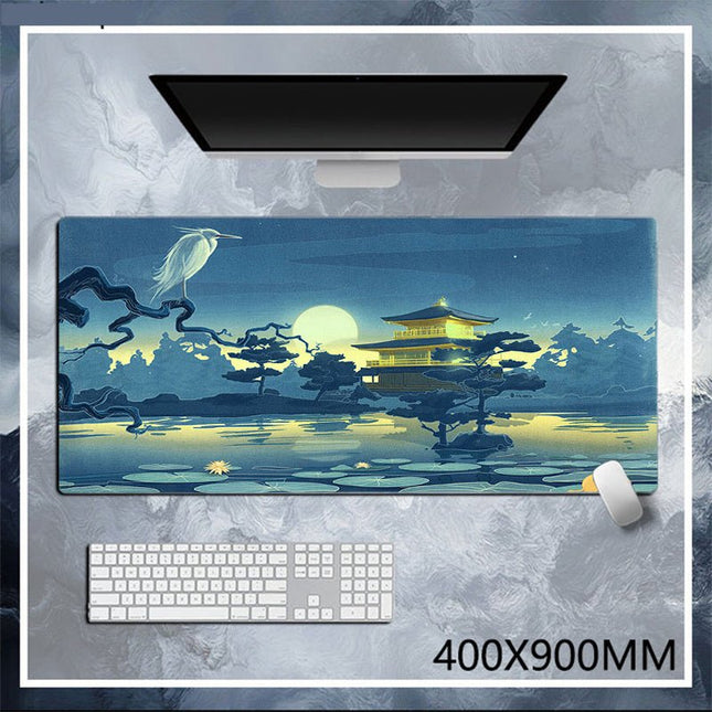 GamersCrate Large Art Design Mouse Pad – Non - Slip Rubber Base Desk Mat - Gamers Crate