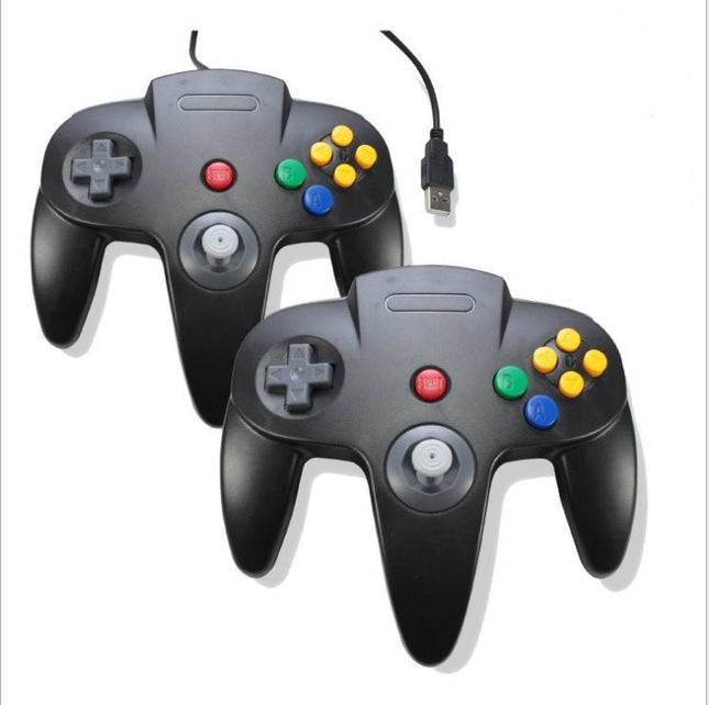 GamersCrate N64 Style USB PC Controller – Wired Retro Gaming Gamepad - Gamers Crate