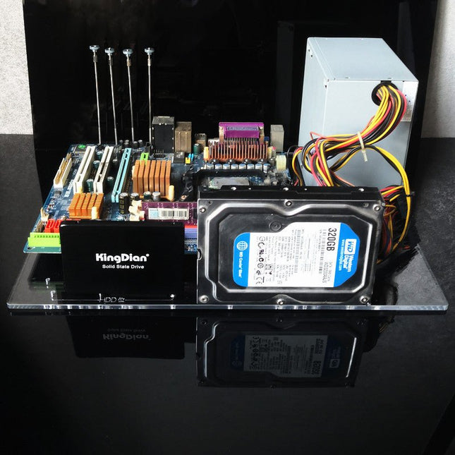GamersCrate Open Frame PC Test Bench – ITX ATX MATX Acrylic Motherboard Bracket - Gamers Crate