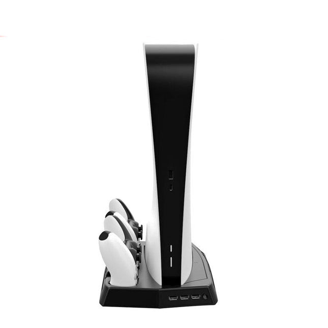 GamersCrate PS5 Cooling Stand with Dual Controller Charger & USB Hub - Gamers Crate