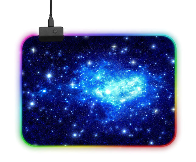 GamersCrate RGB Gaming Mouse Pad – Large LED Desk Mat with Non - Slip Base - Gamers Crate