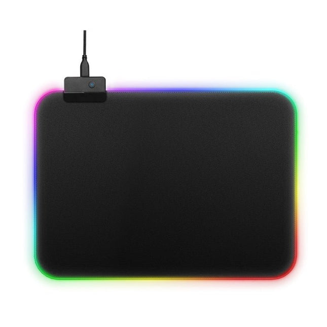 GamersCrate RGB Gaming Mouse Pad – Large LED Desk Mat with Non - Slip Base - Gamers Crate