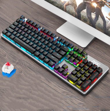 GamersCrate RGB Mechanical Gaming Keyboard – 104 Keys, Wired USB - Gamers Crate