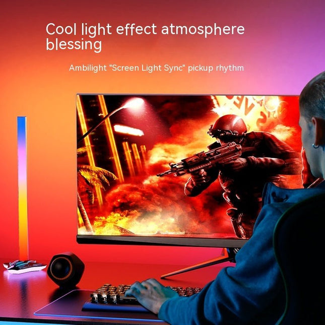 GamersCrate RGB Screen Sync Desktop Ambient Light – Aluminum Alloy - Gamers Crate