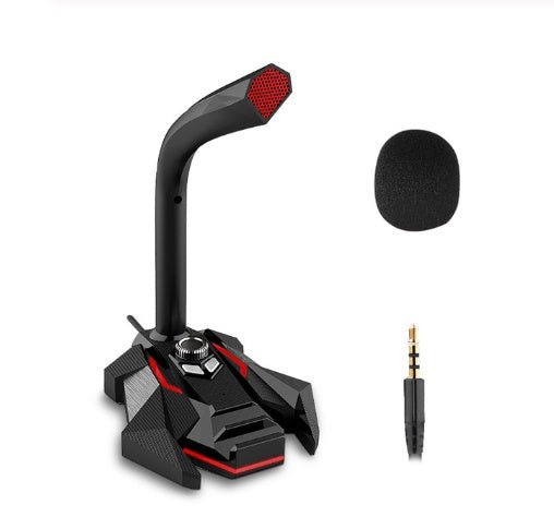 GamersCrate USB Desktop Microphone – Plug & Play PC Gaming & Streaming Mic - Gamers Crate