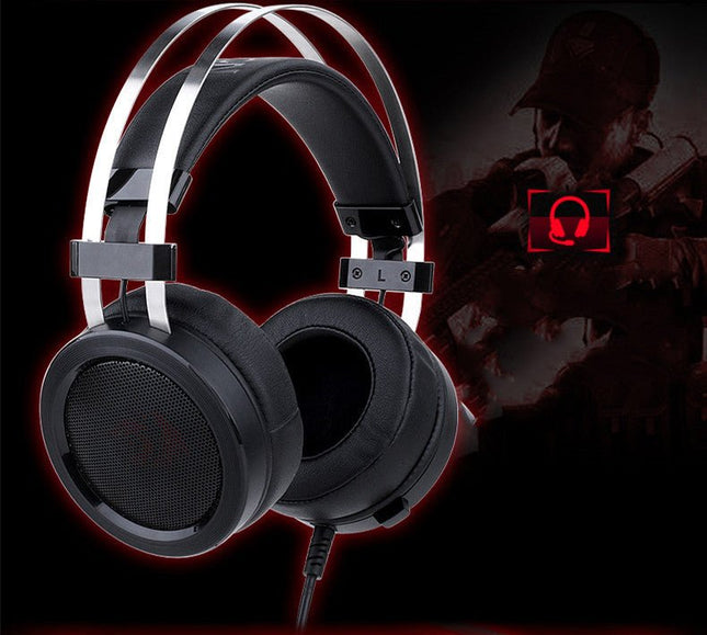 GamersCrate Wired Gaming Headset – Black, 3.5mm Jack, 2m Cable - Gamers Crate