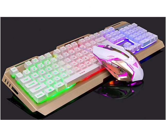 GamersCrate Wired Gaming Keyboard – Backlit USB for Desktop & Notebook - Gamers Crate