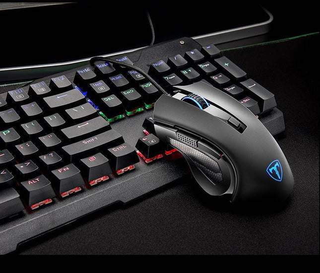 GamersCrate Wired Gaming Mouse – Ergonomic 6 - Button USB PC Mouse - Gamers Crate