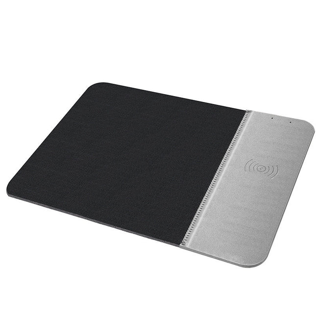 GamersCrate Wireless Charging Mouse Pad – PU Leather Desk Mat - Gamers Crate