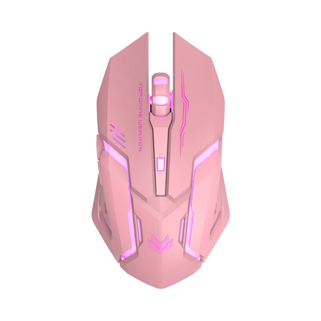 GamersCrate Wireless Silent Gaming Mouse – Ergonomic, 1600 DPI - Gamers Crate