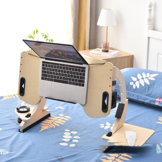 GamersCrate Wooden Folding Laptop Desk – Portable Bed Table - Gamers Crate