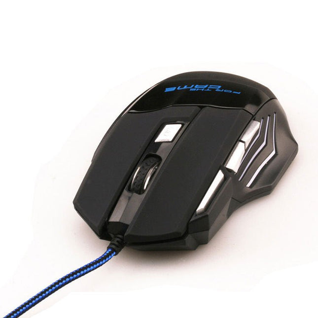 GamersCrate X3 RGB Wired Gaming Mouse – 5500 DPI, Ergonomic Black - Gamers Crate