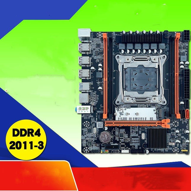 GamersCrate X99 DDR4 M - ATX Motherboard – LGA2011 - 3, NVMe M.2 Support - Gamers Crate