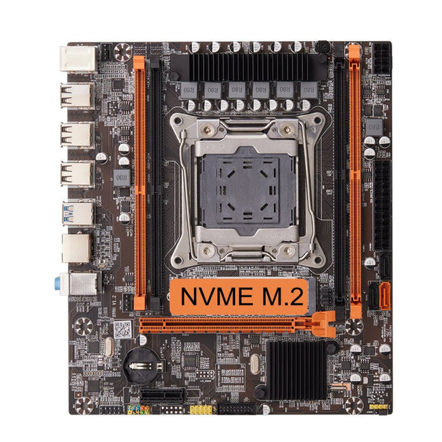 GamersCrate X99 DDR4 M - ATX Motherboard – LGA2011 - 3, NVMe M.2 Support - Gamers Crate